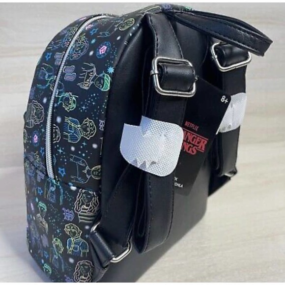 Funko Stranger Things Arcade Mini Backpack Blacklight Exclusive 2022 - Picture 7 of 11